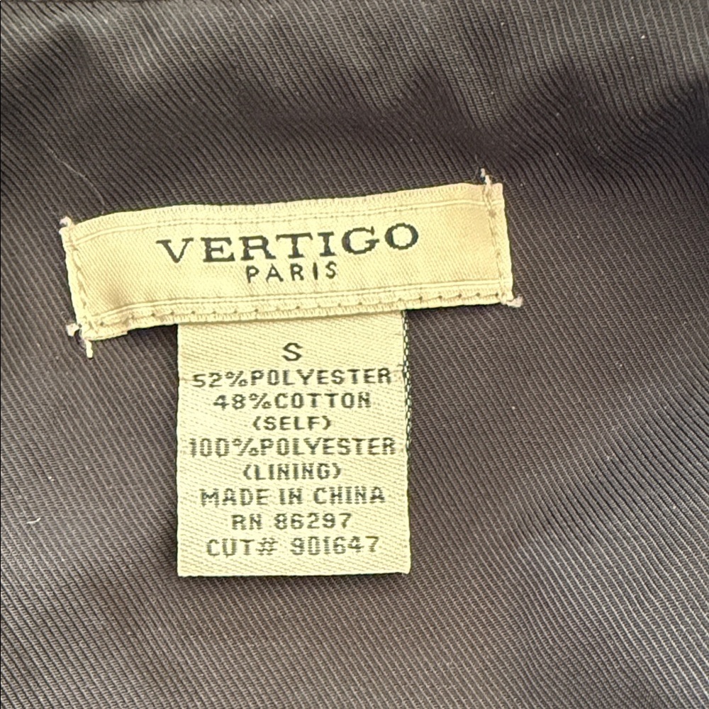 Vertigo Paris Black Coat - Picture 2 of 5